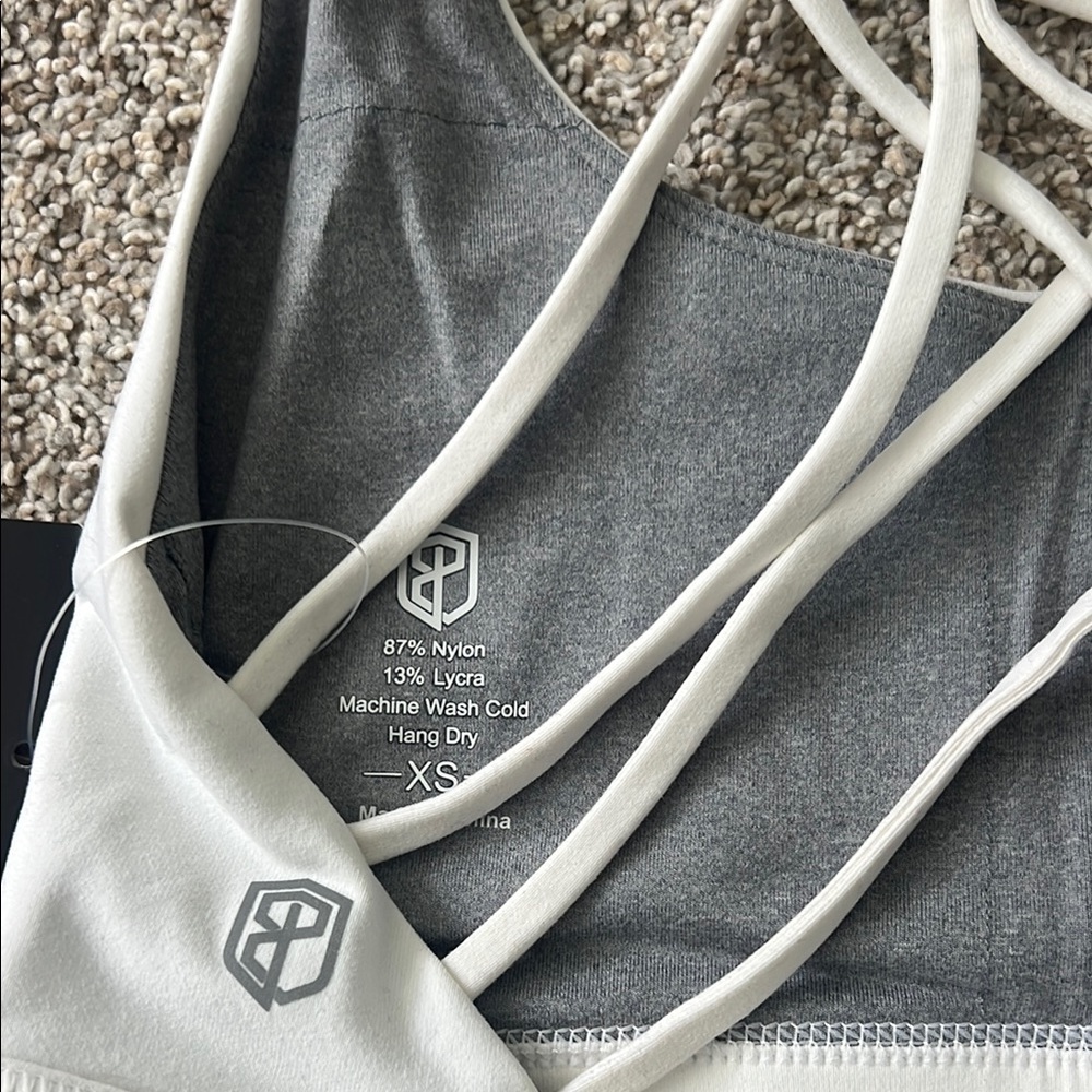 Born Primitive White Vitality Sports Bra - Picture 4 of 5